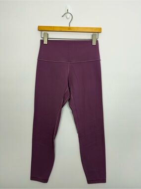 Lululemon Align Pant II 25" Vintage Plum Size 8 Purple